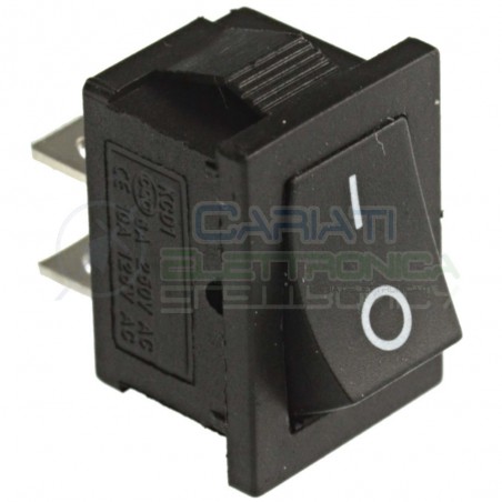 2 PEZZI Interruttore a Bilanciere Unipolare ON OFF 6A 250V SPST Rocket