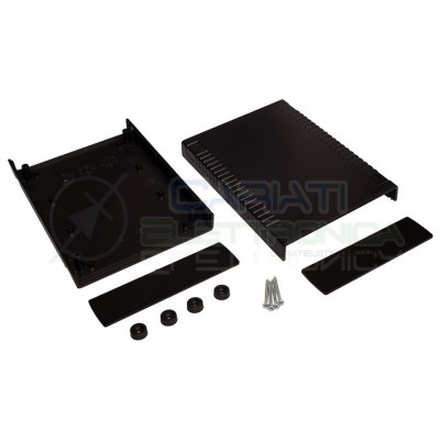 CONTENITORE PLASTICO 185x40x136 mm CUSTODIA PLASTICA ELETTRONICA Generico