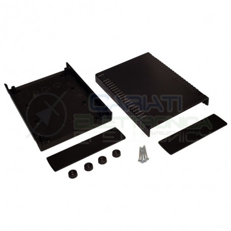 CONTENITORE PLASTICO 185x40x136 mm CUSTODIA PLASTICA ELETTRONICA Generico