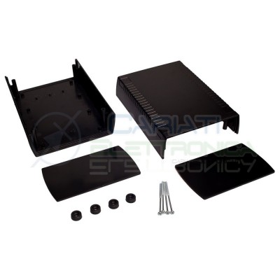CONTENITORE PLASTICO 185x80x136 mm CUSTODIA PLASTICA ELETTRONICA