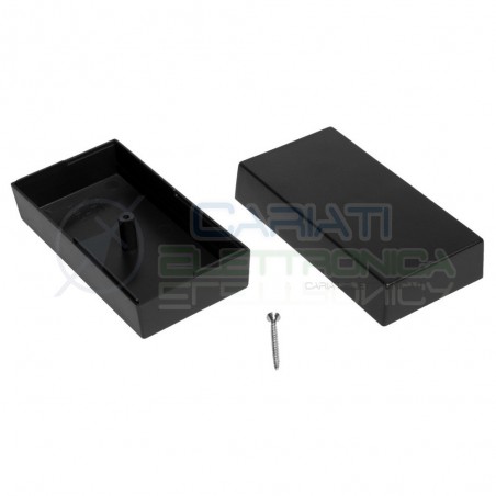 CONTENITORE PLASTICO 106x40x55 mm CUSTODIA PLASTICA ELETTRONICA