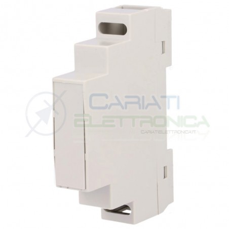 Contenitore Custodia DIN MINI per Guida 90 x 17 x 65 mm Antifiamma Domotica