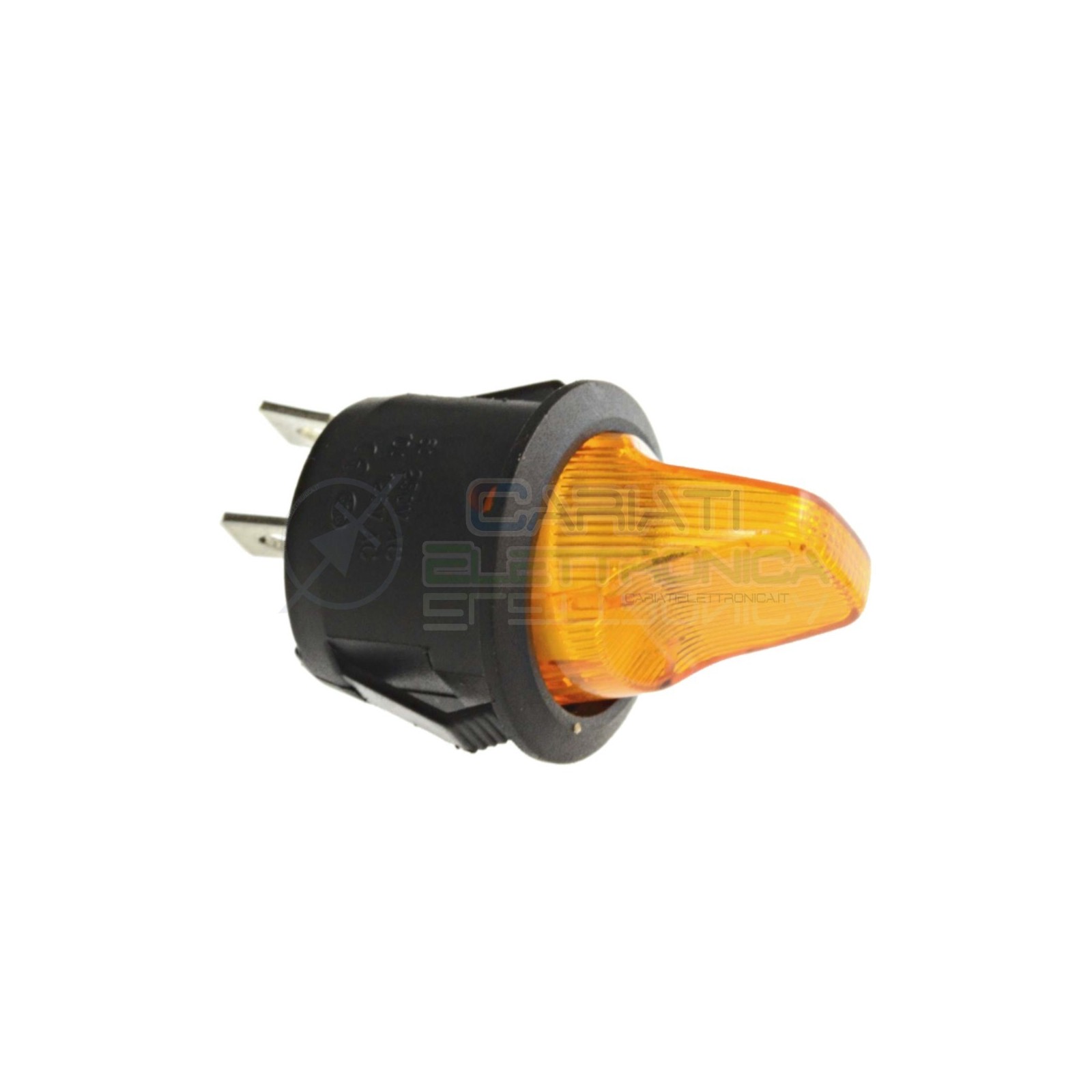Interruttore a Bilanciere con Leva unipolare da pannello Blu ON OFF 6A 250V SPST