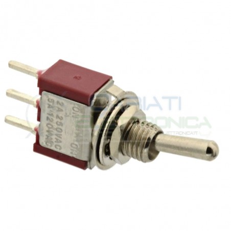 1 PEZZO Interruttore Deviatore a Leva ON ON 5A 120V SPDT Bilanciere