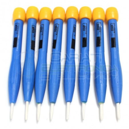 Kit Da 8 Pezzi Di Cacciaviti Antistatici In Ceramica Per Regolazione Frequenza Generico