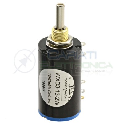 Potenziometro Multigiro Lineare 2Watt 10Kohm WXD3-13-2W 2 Watt 10 KohmGenerico