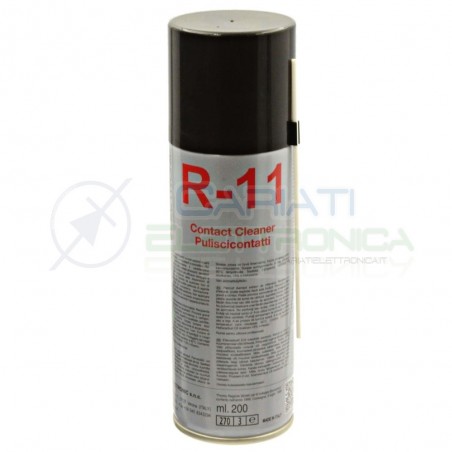 R-11 200ml DUE-CI SPRAY PULISCI CONTATTI R11 ORIGINALE !!! Due-Ci