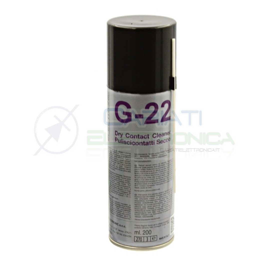 G-22 G22 Spray dry contact cleaner 200ml DueciDue-Ci