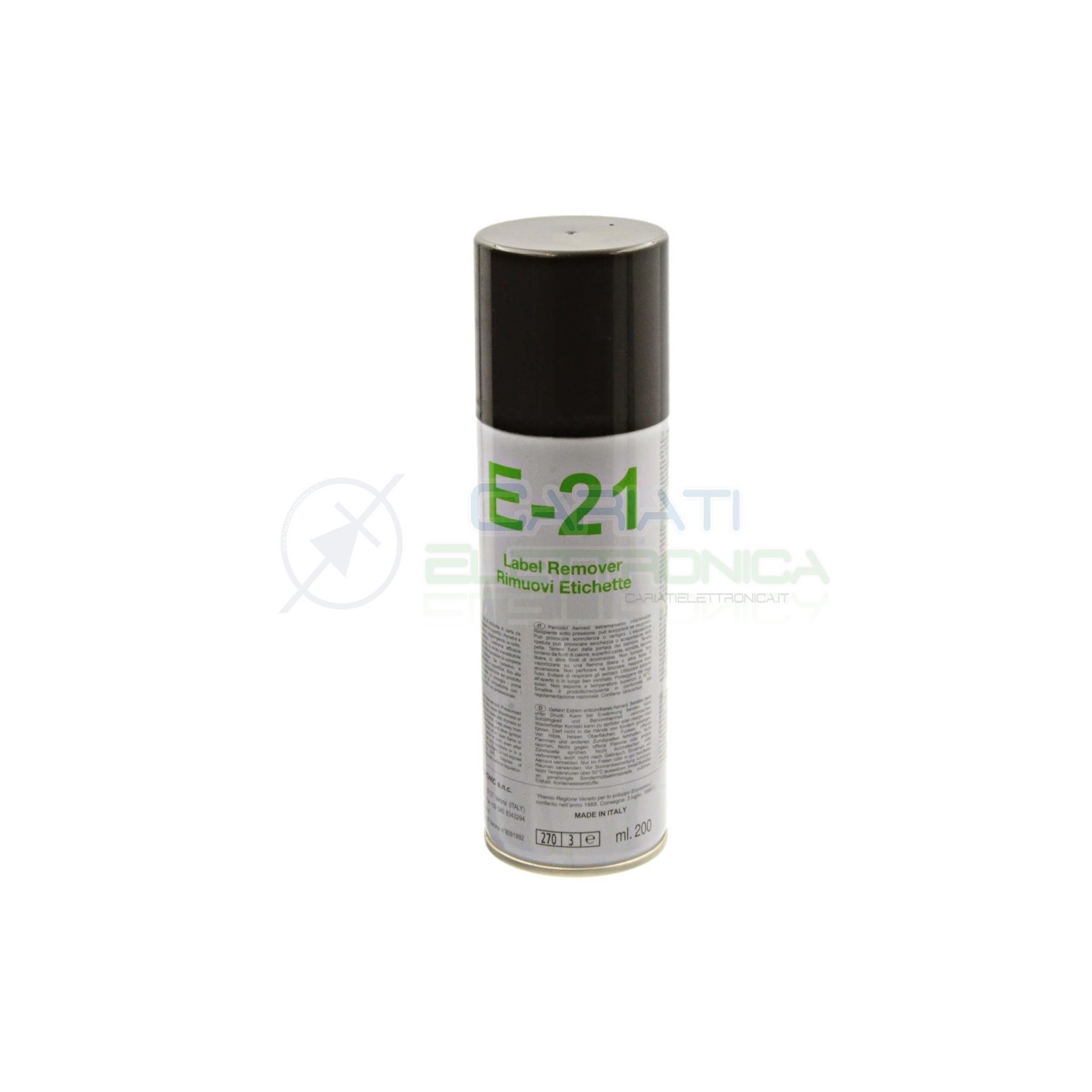 E-21 200 ml DUE-CI SPRAY RIMUOVI ETICHETTE E21Due-Ci
