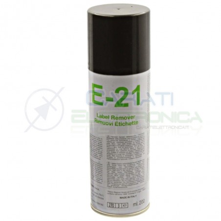 E-21 200 ml DUE-CI SPRAY RIMUOVI ETICHETTE E21Due-Ci
