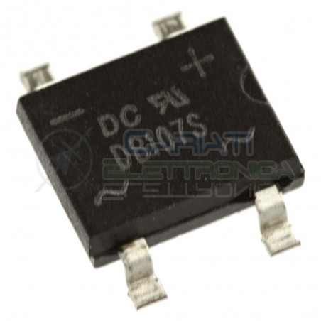 5 PEZZI Ponte di diodi DB107S SMD 1A 1000V raddrizzatore 4 pin