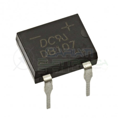 5 PEZZI Ponte di diodi DB107 1A 1000V raddrizzatore 4 pin DIP