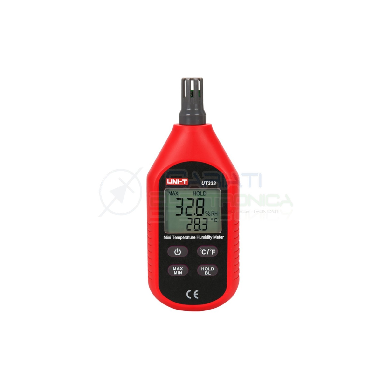 Tester RILEVATORE PER MISURARE LA TEMPERATURA ED UMIDITà dell'aria UNI-T UT333 UNI-T