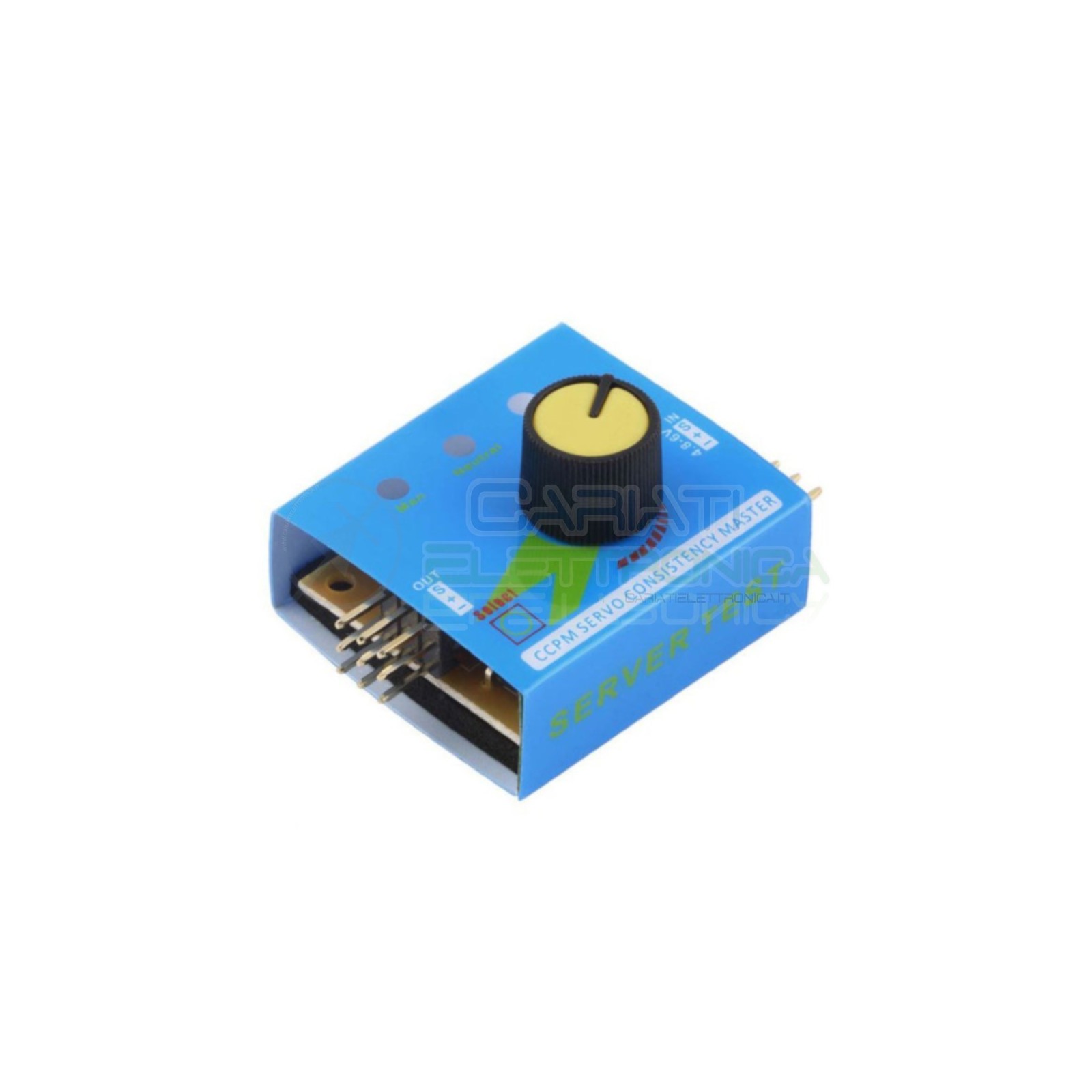 RC SERVO TESTER prova servocomandi a 3 funzioni modellismo auto moto elicotteriGenerico