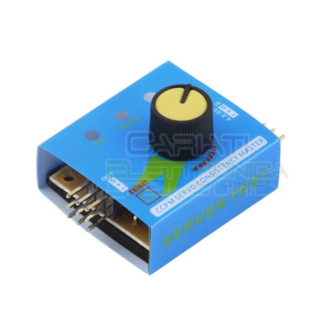 RC SERVO TESTER prova servocomandi a 3 funzioni modellismo auto moto elicotteriGenerico