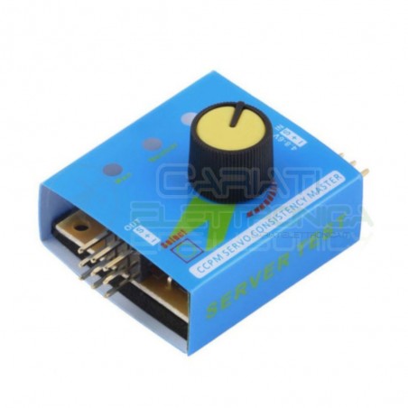 RC SERVO TESTER prova servocomandi a 3 funzioni modellismo auto moto elicotteriGenerico
