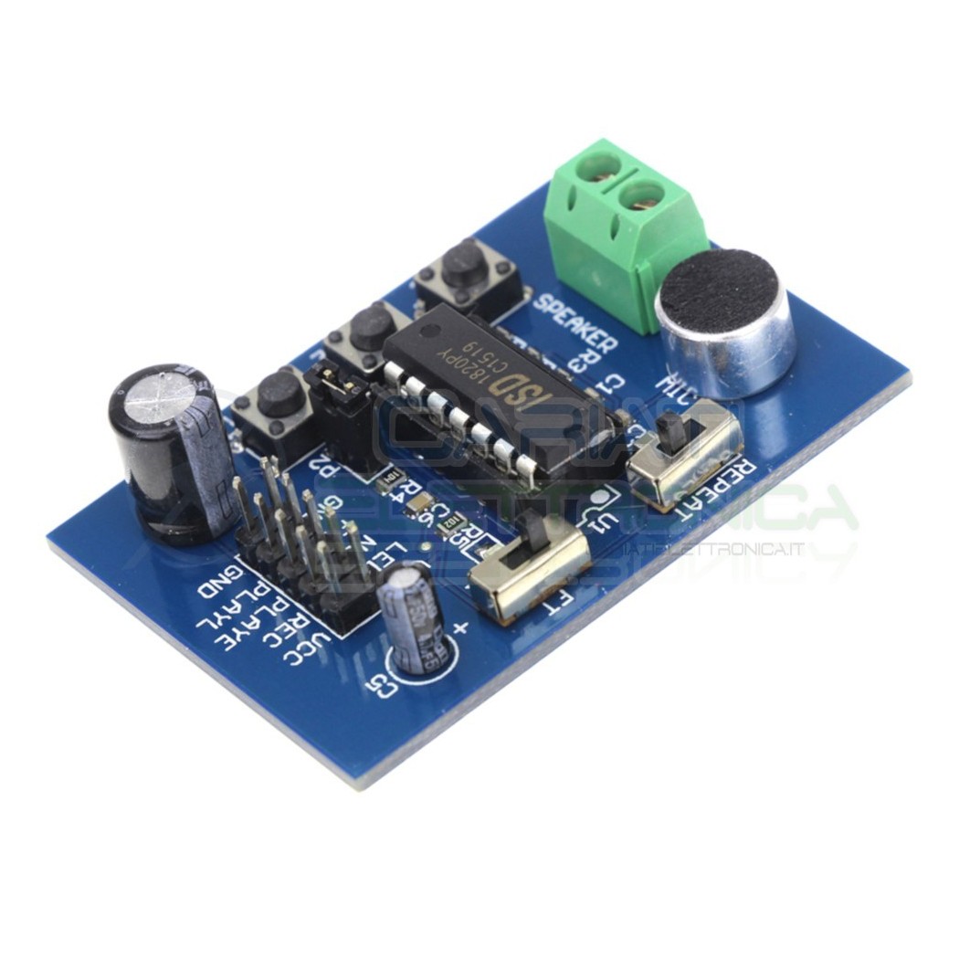 ISD1820 Sound Voice Board recording and playback module