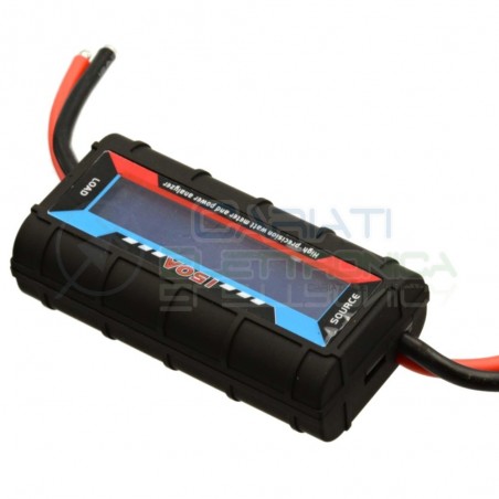 WATTMETRO DC 150A 60v AMPEROMETRO VOLTMETRO solare camper electric bike tester
