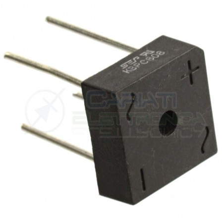 Ponte di diodi KBPC808 8A 800V Raddrizzatore Monofase Sep