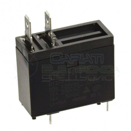 Relay Relè 12V DC 16A Pcb JQX-62F-012-1H 6 PIN SPST