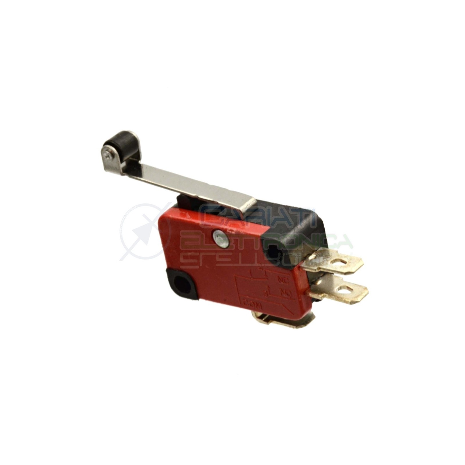 Microswitch Pulsante Fine Corsa Micro Switch a Leva con Rotella Generico