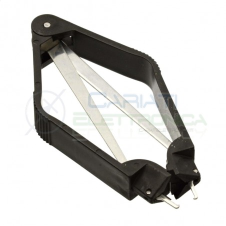 ESTRATTORE PER CIRCUTI IC CHIP INTEGRATI PLCC PINZETTA ELASTICA