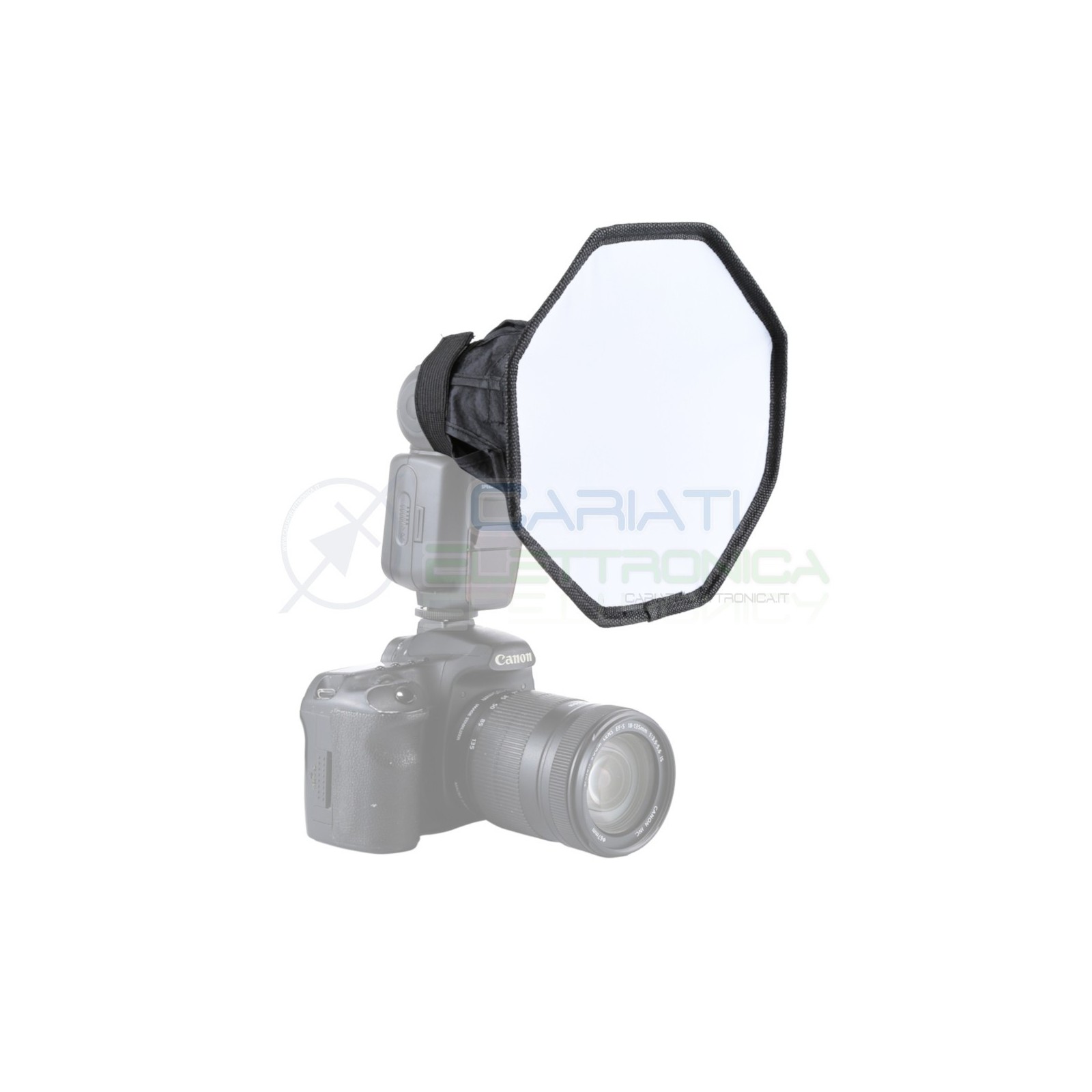 Softbox Diffusore per Flash Macchina Fotografica 200 x 200 mm Lampada Luce Foto