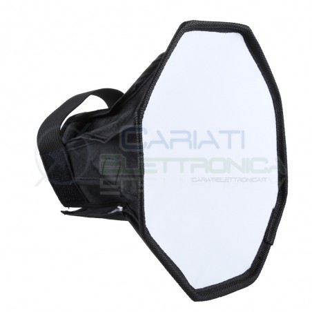Softbox Diffusore per Flash Macchina Fotografica 200 x 200 mm Lampada Luce Foto