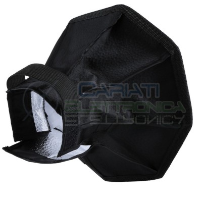 Softbox Diffusore per Flash Macchina Fotografica 200 x 200 mm Lampada Luce Foto