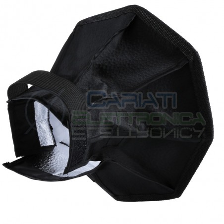 Softbox Diffusore per Flash Macchina Fotografica 200 x 200 mm Lampada Luce Foto