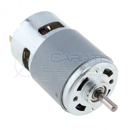 MOTORE MOTORINO ELETTRICO 12V 24V Lunghezza 98mm Diametro 45mmGenerico