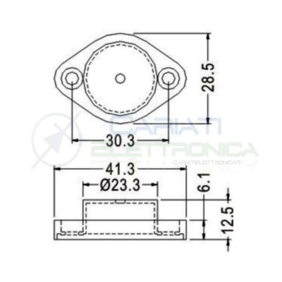 2 PEZZI Cover Case Calotta di protezione per transistor in formato TO3