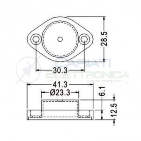 2 PEZZI Cover Case Calotta di protezione per transistor in formato TO3
