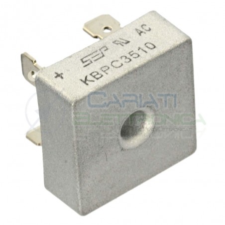 1 PEZZO Ponte di diodi raddrizzatore KBPC3510 35A 1000V