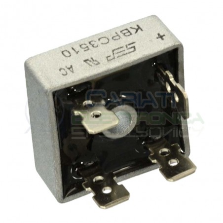 1 PEZZO Ponte di diodi raddrizzatore KBPC3510 35A 1000V
