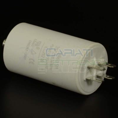 Condensatore elettrico 20 uF 20uF 450V Capacitore avvio motore pompa elettropompa SR Passive