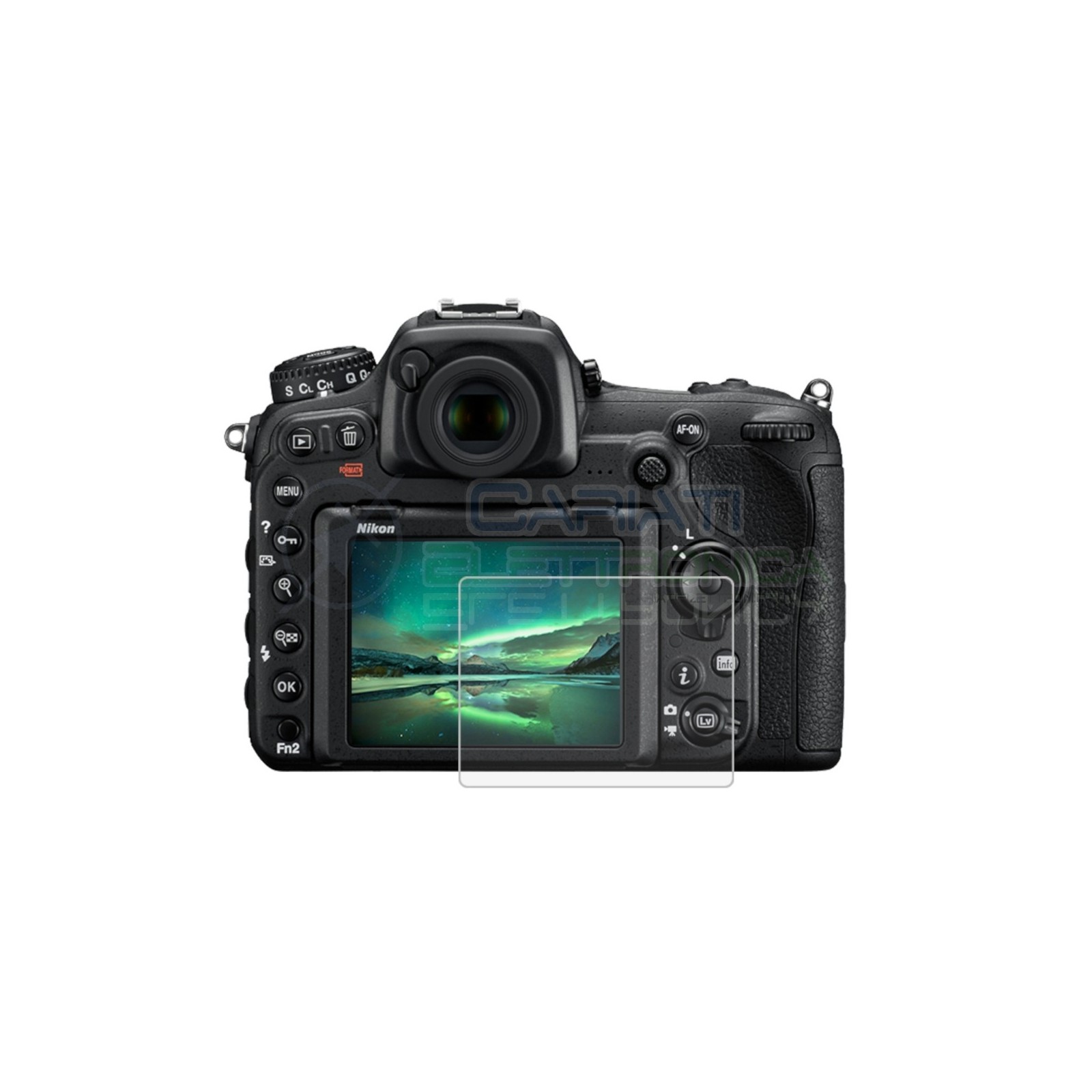 VETRO PROTETTIVO LCD PER NIKON D850 D4S D5200 D5100 P530 P510