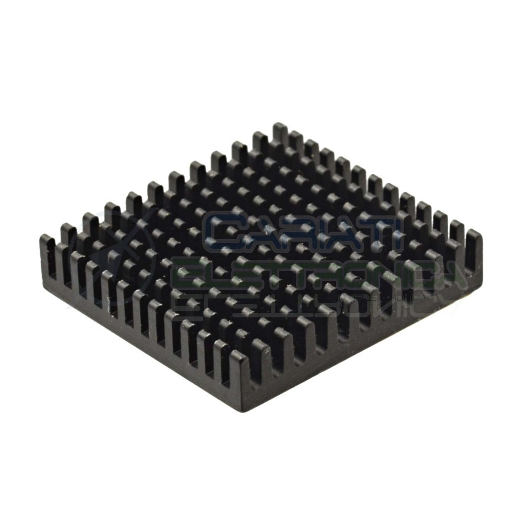 Dissipatore di calore in alluminio 43x40x8 mm aletta raffreddamento elettronica