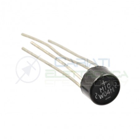 5 PEZZI PONTE RADDRIZZATORE DI DIODI W04M 1,5A 400V MIC