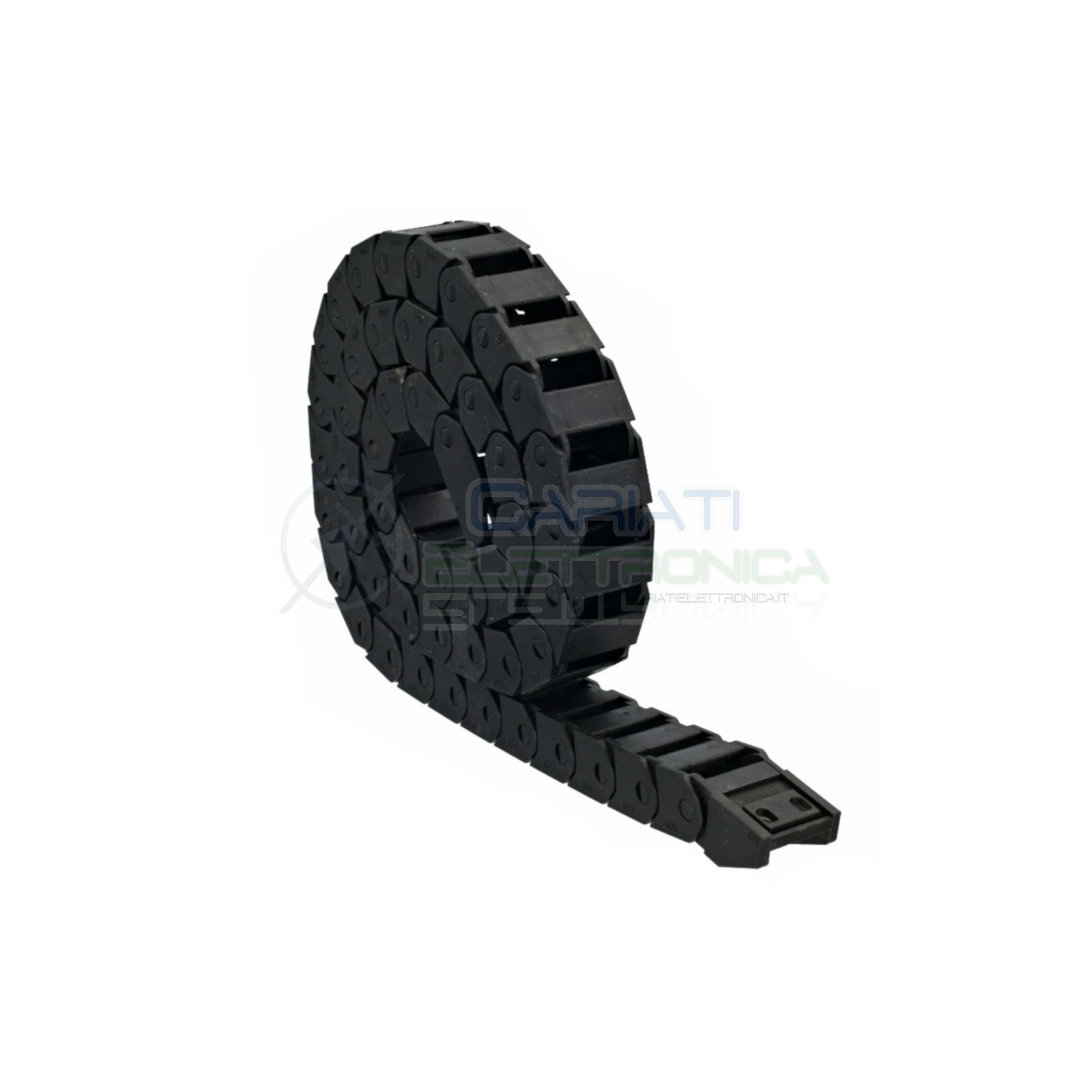 Catena Nera Passacavi Portacavi Porta Cavo 15x20 mm 1 metro CNC Stampante 3D Generico