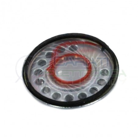 Altoparlante speaker cassa in mylar 500mW 8Ω 81dB 28mm