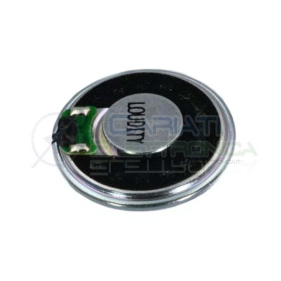 Altoparlante speaker cassa in mylar 500mW 8Ω 81dB 28mm