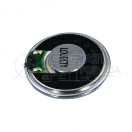 Altoparlante speaker cassa in mylar 500mW 8Ω 81dB 28mm
