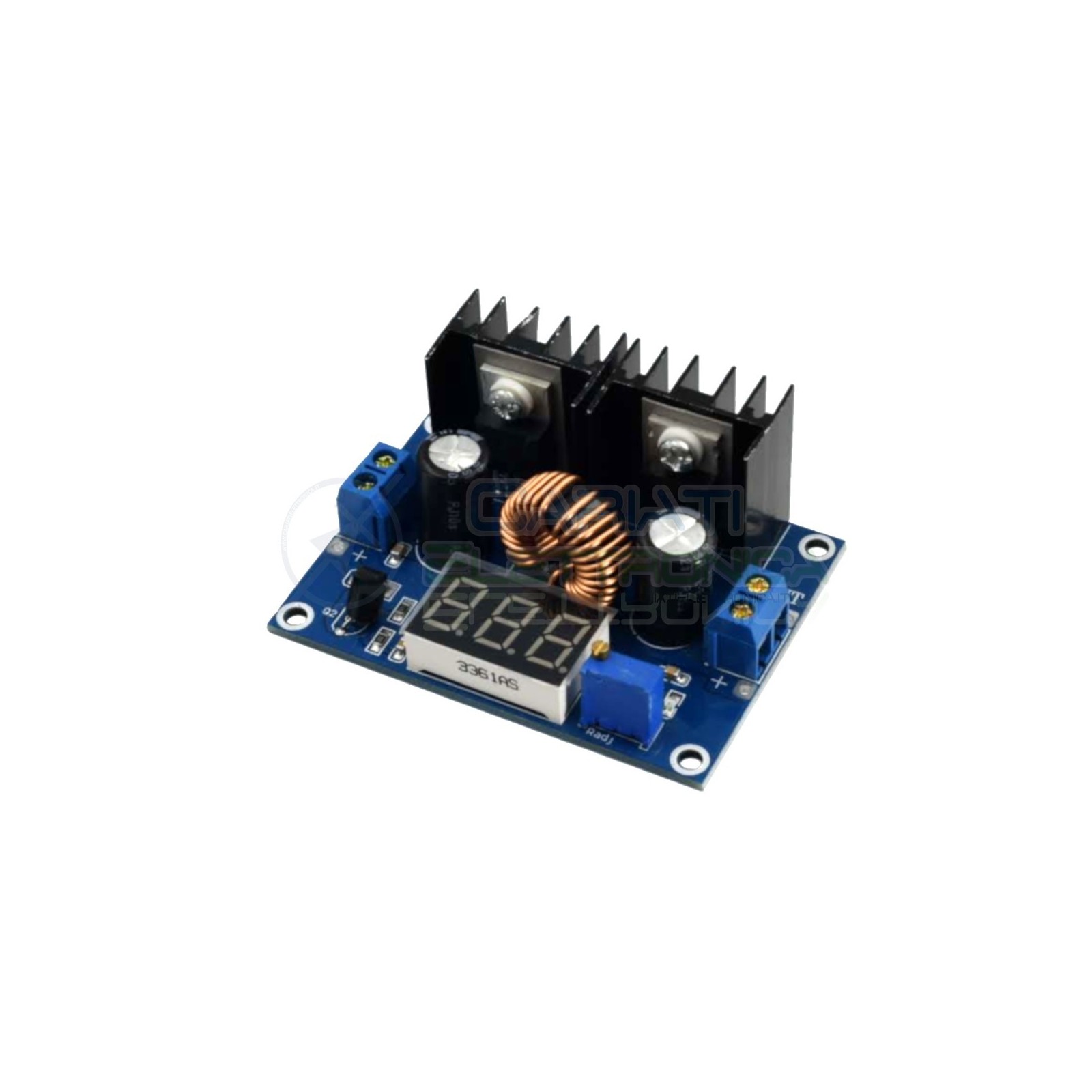 Regolatore di Tensione Step-Down DC-DC 8A 250W 4-38V a 1.25-36V con Display Generico