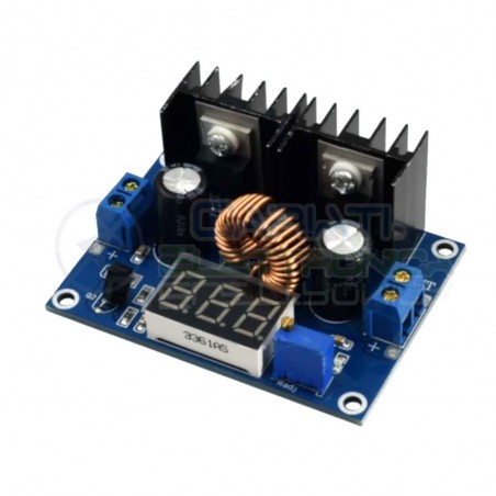 Regolatore di Tensione Step-Down DC-DC 8A 250W 4-38V a 1.25-36V con Display Generico