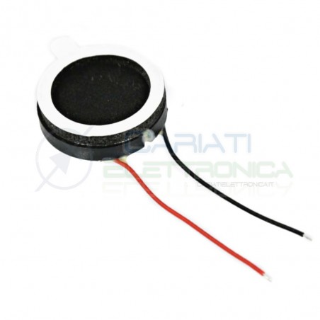 Altoparlante speaker cassa in mylar 1W 8Ω 100÷20000Hz 16mm