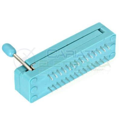 Adattatore Zoccolo ZIF 28 pin per circuiti integrati DIL DIP