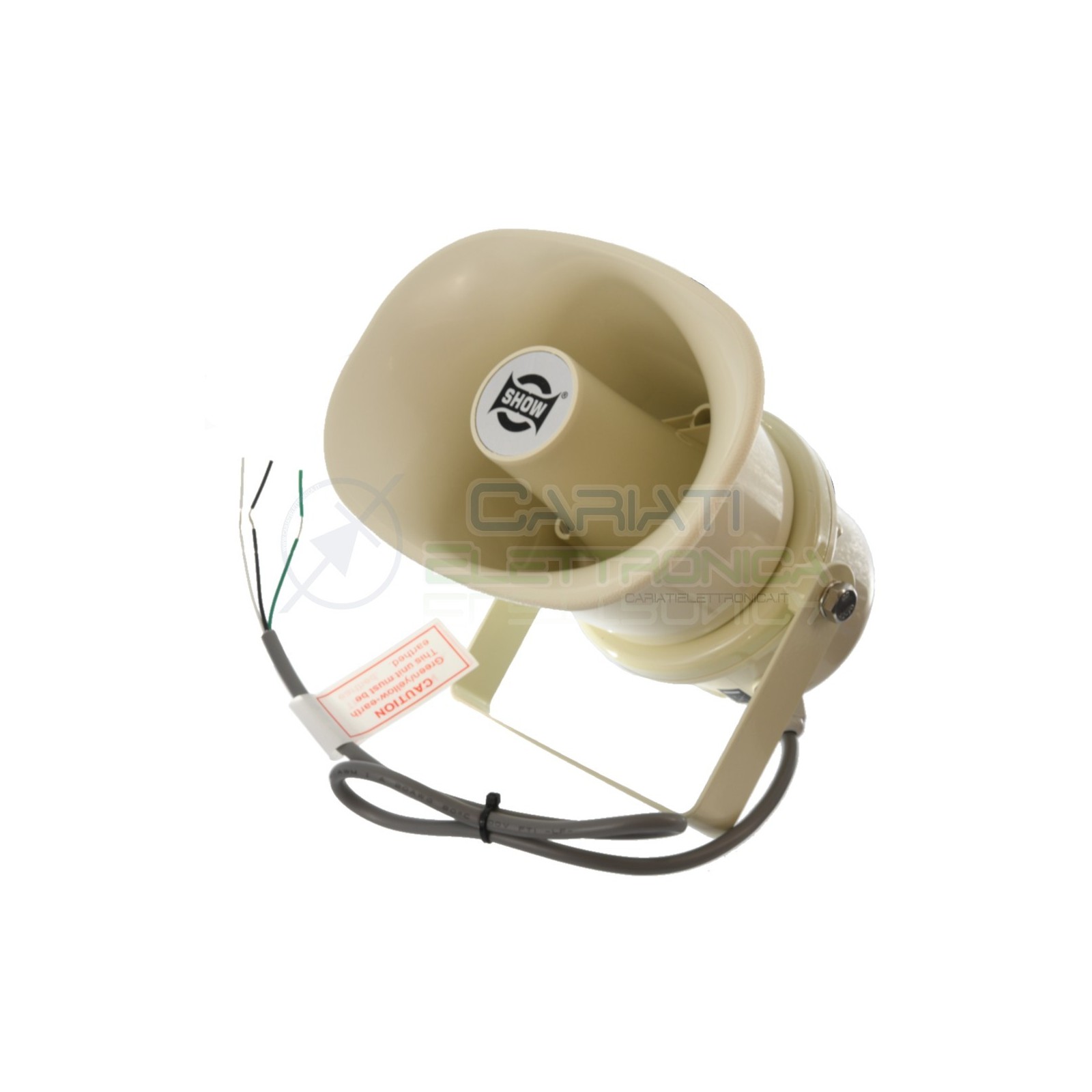 Speaker Cassa Diffusore a Tromba 100V 10W SC-10AH IP66 da Esterno 105dB