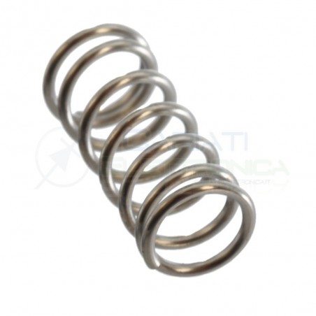 5 PEZZI MOLLA SPRING Lunga 21 mm Diametro 9 mm Generico