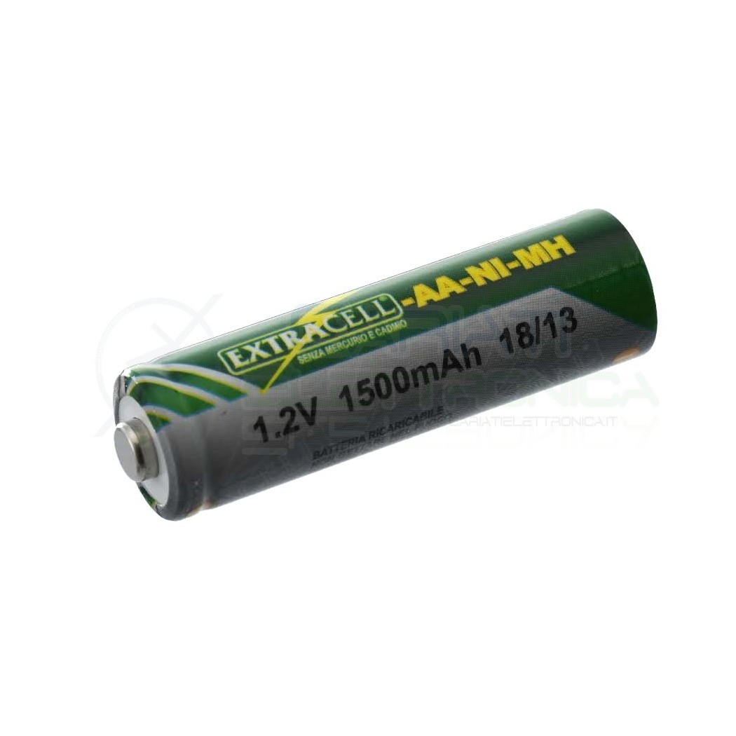Battery rechargeable NI-MH 1,2V 1500mAh AA ExtracellExtracell